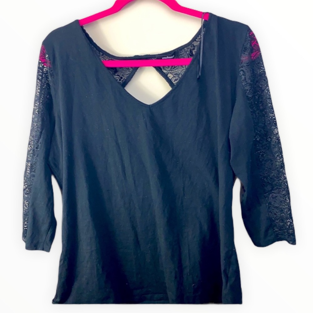 Plus Size Lace Top